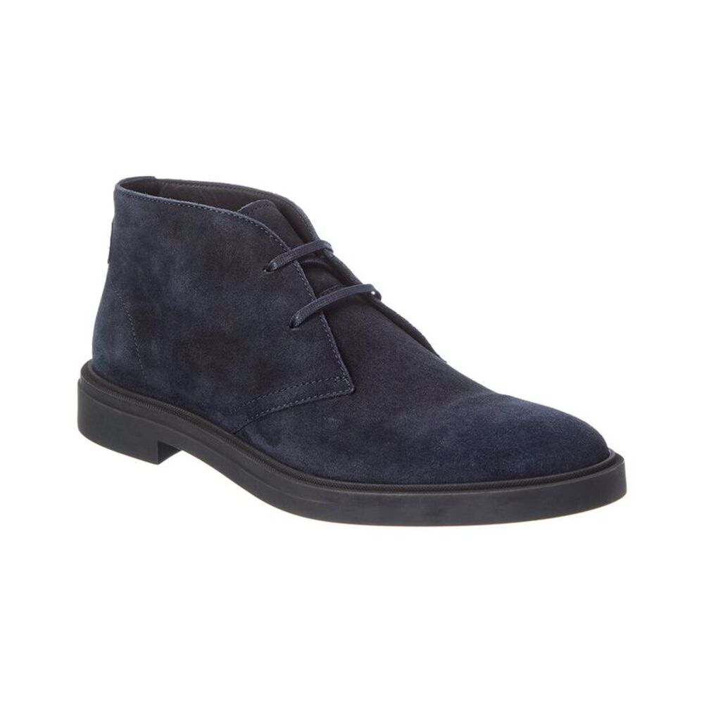 Hugo Boss Calev Suede Boot, Blue